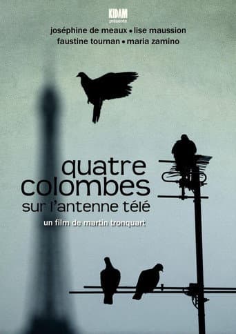 Poster for Quatre colombes sur l'antenne télé