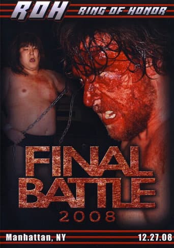 Poster for ROH: Final Battle 2008