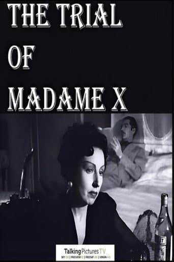 Poster for The Trial of Madame X
