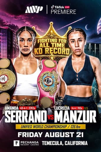 Poster for Amanda Serrano vs. Lucrecia Anabella Manzur