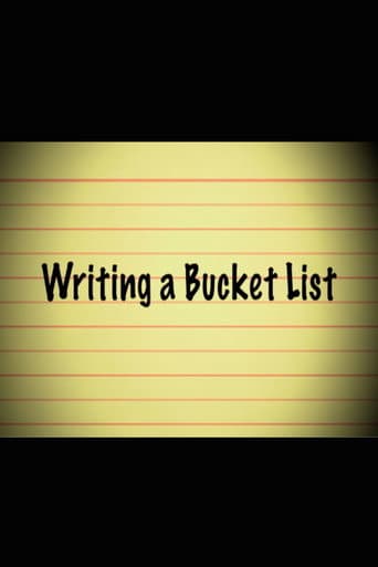 Poster for Writing a Bucket List