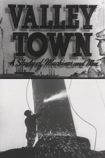 Poster for Valley Town: A Study of Machines and Men