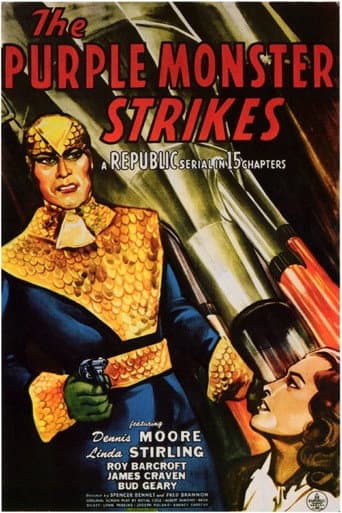 Poster for The Purple Monster Strikes