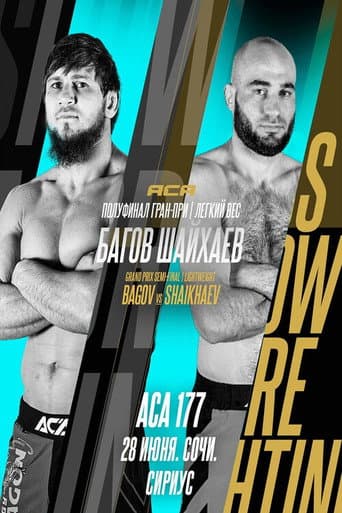 Poster for ACA 177: Bagov vs. Shaikhaev 2