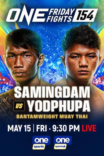 Poster for ONE Friday Fights 154: Samingdam vs. Yodphupa