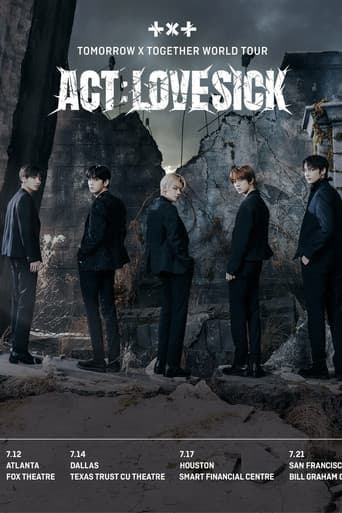 Poster for TOMORROW X TOGETHER WORLD TOUR ‘ACT: LOVE SICK’ IN SEOUL