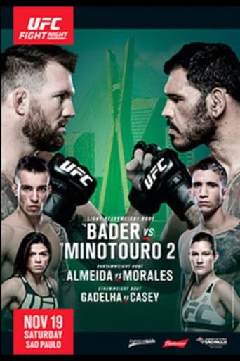 Poster for UFC Fight Night 100: Bader vs. Nogueira 2