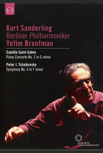 Poster for Kurt Sanderling conducts Saint-Saëns and Tchaikovsky – With Yefim Bronfman