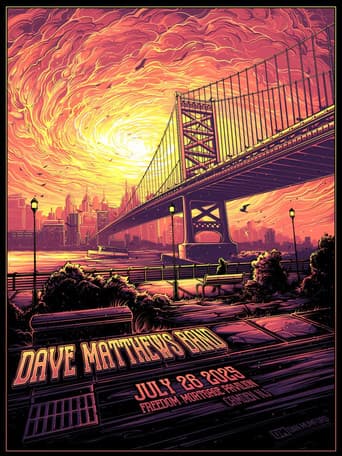 Poster for Dave Matthews Band: Freedom Mortgage Pavilion - July 26, 2025