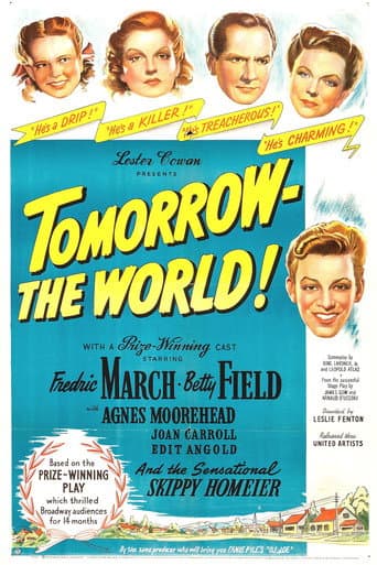 Poster for Tomorrow, the World!