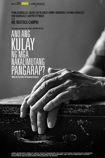 Poster for Ano ang Kulay ng mga Nakalimutang Pangarap?