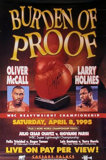 Poster for Oliver McCall vs. Larry Holmes