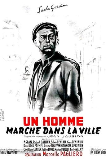 Poster for A Man Walks in the City