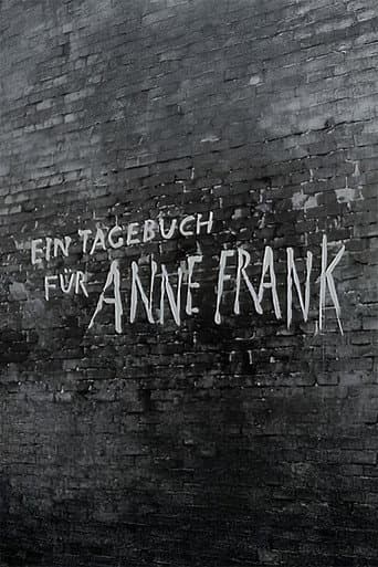 Poster for A Diary for Anne Frank