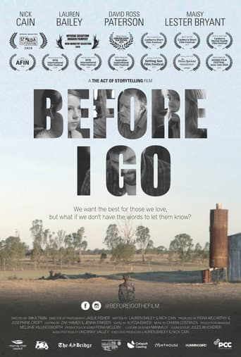 Poster for Before I Go