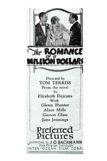 Poster for The Romance of a Million Dollars