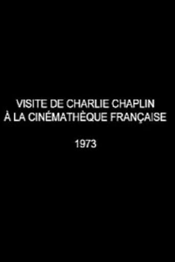 Poster for Charlie Chaplin's visit to the French Cinematheque