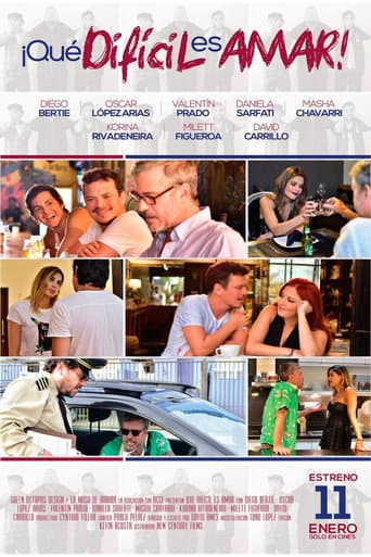Poster for ¡Qué difícil es amar!