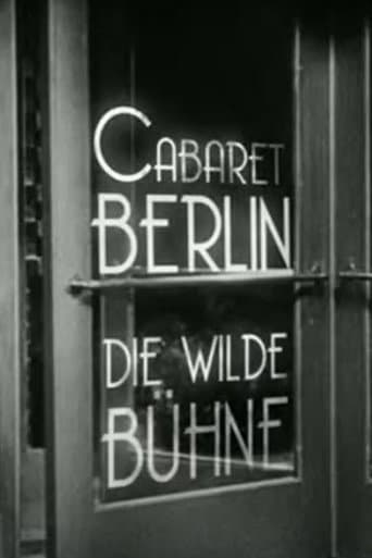 Poster for Cabaret-Berlin, the Wild Scene