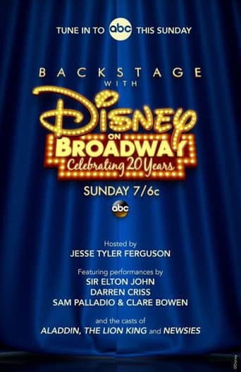 Poster for Backstage With Disney on Broadway: Celebrating 20 Years