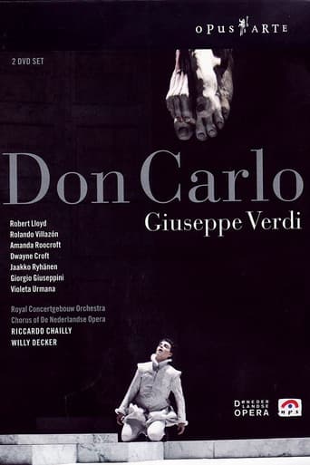 Poster for Verdi: Don Carlo