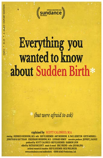 Poster for Everything You Wanted to Know About Sudden Birth (but were afraid to ask)