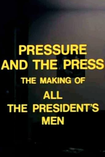 Poster for Pressure and the Press: The Making of 'All the President's Men'