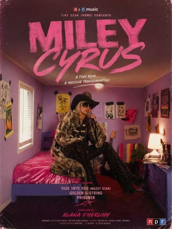 Poster for Miley Cyrus: Tiny Desk (Home) Concert