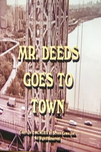 Poster for Mr. Deeds Goes to Town