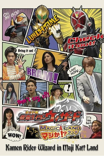Poster for ネット版 仮面ライダーウィザード イン マジか!?ランド