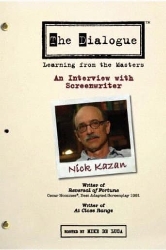 Poster for The Dialogue: An Interview with Screenwriter Nick Kazan