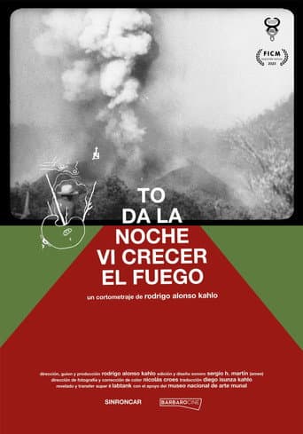 Poster for All Night Long I Watched The Fire Grow