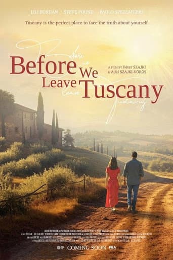 Poster for Before We Leave Tuscany