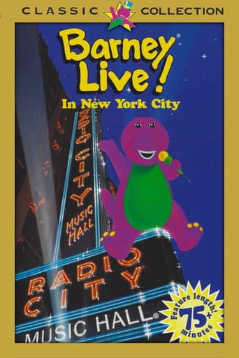 Poster for Barney Live! In New York City