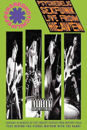 Poster for Red Hot Chili Peppers: Psychedelic Sexfunk Live from Heaven