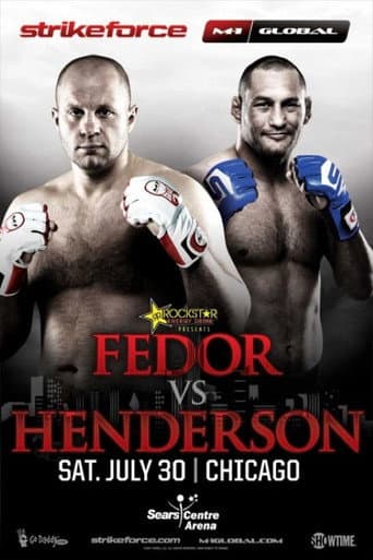 Poster for Strikeforce: Fedor vs. Henderson