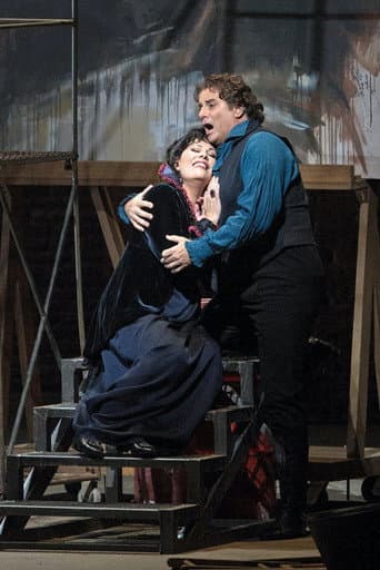 Poster for The Metropolitan Opera: Tosca