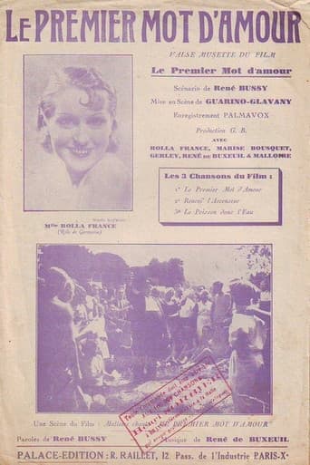 Poster for Le premier mot d'amour