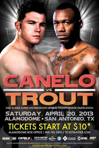 Poster for Canelo Alvarez vs. Austin Trout