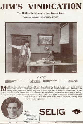 Poster for Jim's Vindication