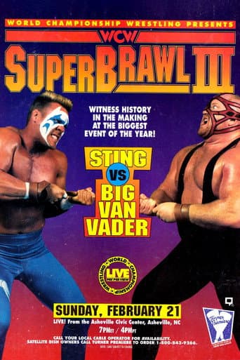Poster for WCW SuperBrawl III