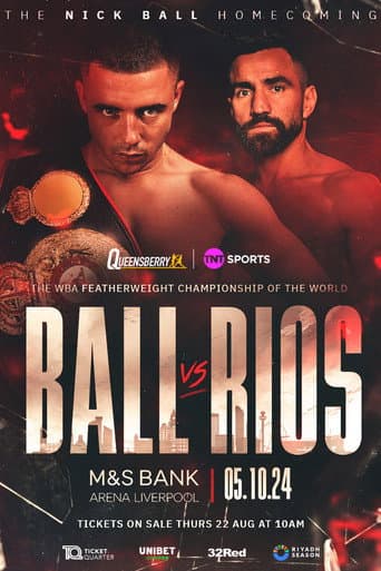 Poster for Nick Ball vs. Ronny Rios