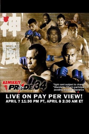 Poster for Pride 34: Kamikaze