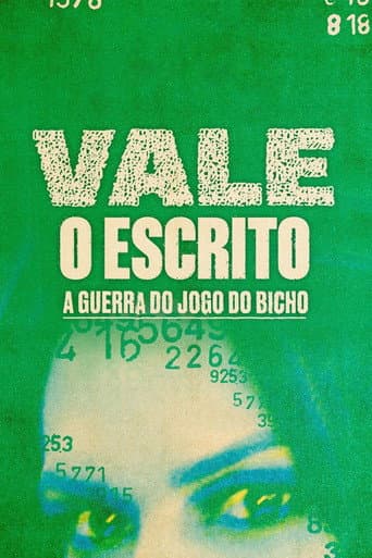 Poster for Vale o Escrito: A Guerra do Jogo do Bicho