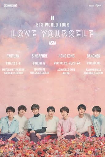 Poster for BTS World Tour: Love Yourself in Asia