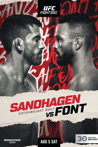 Poster for UFC on ESPN 50: Sandhagen vs. Font