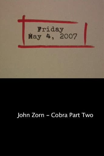 Poster for Friday May 4, 2007: John Zorn – Cobra Part Two