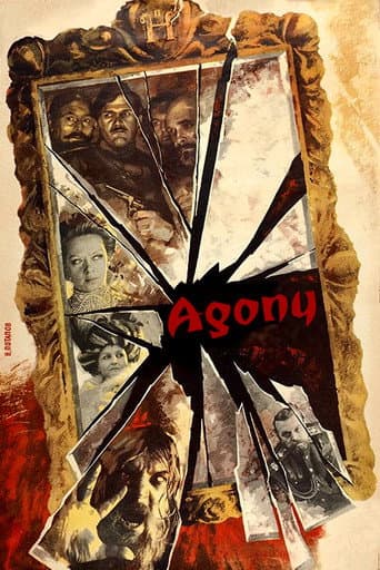 Poster for Agony: The Life and Death of Rasputin
