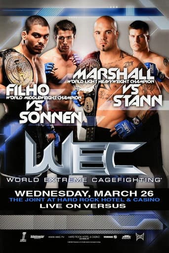 Poster for WEC 33: Marshall vs. Stann