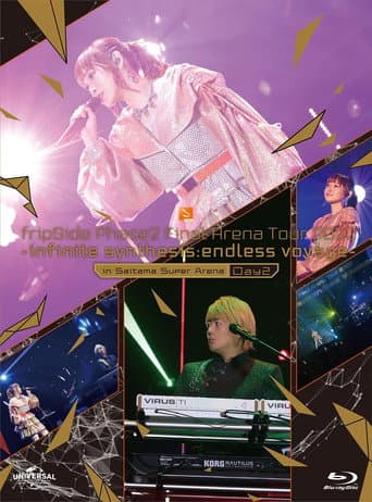 Poster for fripSide Phase2 Final Arena Tour 2022 -infinite synthesis:endless voyage- in Saitama Super Arena Day2